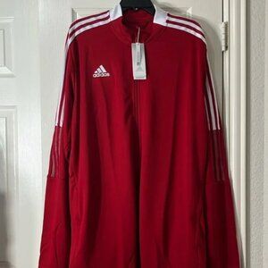 ADIDAS Men’s Track TIRO21 Football/Soccer Jacket - size 2XLT